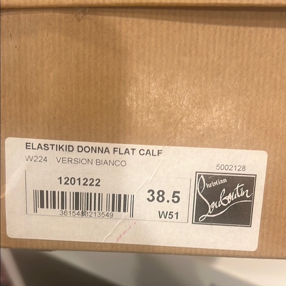 Christian Louboutin White Sneakers Sleek Minimalist Design - Picture 11 of 11